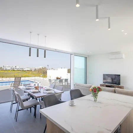 بيت للعطل Ferienvilla Vie Bleu Mit Grossem Pool بروتاراس